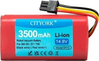 3500mAh Replacement Battery for Robot Vacuum 360 S