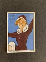 Olympics, SONJA HENIE:  Scarce Tobacco Card (1932)