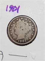 1901 V-Nickel