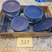 Lot of Pyrex Dishes with Lids