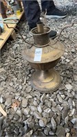 Vintage oil lamp base