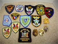 US Police Etc Flashes and Badges