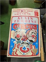 Marshalltown Poster Clown - As Is