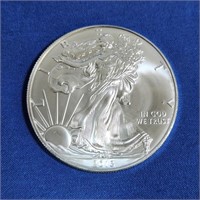 2013 1-oz Fine Silver Walking Liberty Coin -BU