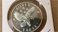 Silver eagle half ounce, silver coin