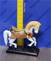 Porcelain Carousel Horse Figurine