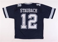 Autographed Roger Staubach Cowboys Jersey