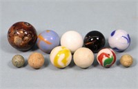 (11) Clay Marbles & Shooters