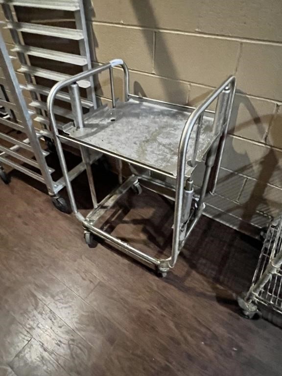 ROLLING SPRIMG LOADED DIAH RACK CART