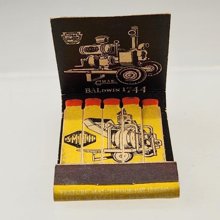 SHANNON & CO CONSTRUCTION FEATURE MATCHBOOK