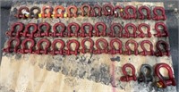 (37) Assorted Shackles