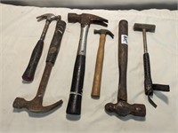 Hammer Tool Lot- 6 Pcs