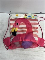 Flamingo bag and sand mold set 7 pieces