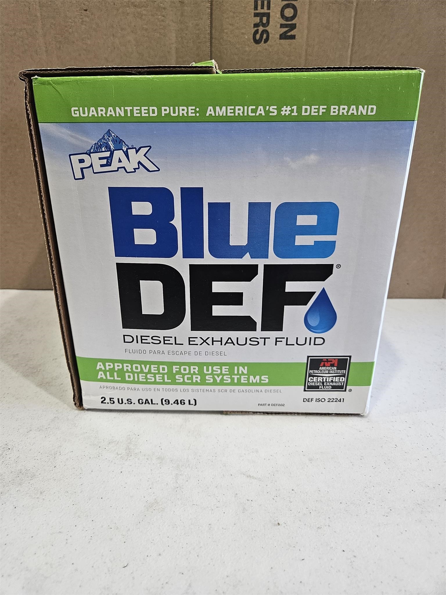 PEAK Blue Def Diesel Exhaust Fluid / NEW
