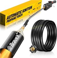 Propane Torch Weed Burner - 800 000 BTU  10FT Hose