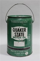 QUAKER STATE MOTOR OIL PAIL