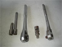 Craftsman 1/2 Drive Ratchets, & Extensions - 3 &