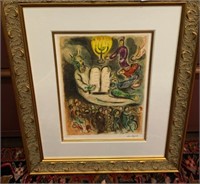 Marc Chagall Limited Edition, Numbered/Signed