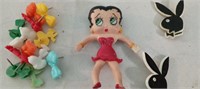 Betty Boop 5" Bendable Figure, Snoopy Push Pins