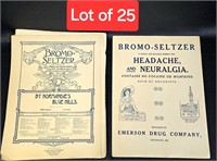 Lot of 25 Bromo Seltzer Sheet Music