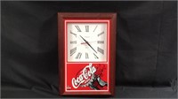 Vintage Coca-Cola wall clock