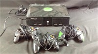Second generation Xbox with accessories