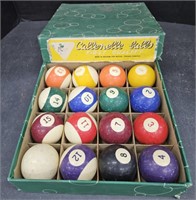 (F) Callenelle Balls Billiard Balls - Used In