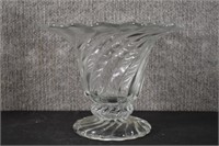 Fostoria Colony Clear Crystal Flared Vase