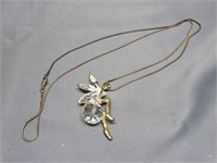 Large Fairy Pendant and Necklace