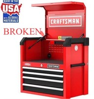 CRAFTSMAN 26" RED 4 DRAWER TOOL CHEST RET.$269