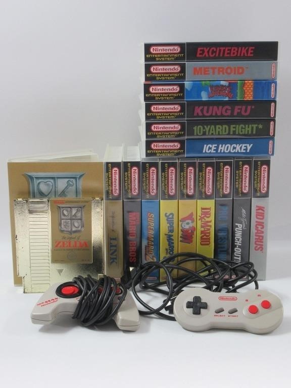 Nintendo Entertainment System (NES) Game Lot