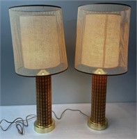 Mid-Century Modern Gruvwood Lamps & Shades
