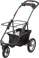 Petique Pet Stroller, Black, One Size, Model: PC02