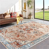 Ultra-Thin Vintage Area Rug - Large Living Room