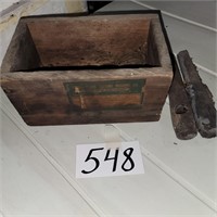 Small Primitive Box with Two Bung Spouts