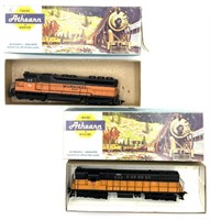 (2) Athearn HO Scale Milwaukee Diesel Engines