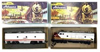 (2) Athearn HO Scale Diesel Train Engines