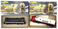 (2) HO Scale Powered Train Engines Including TYCO