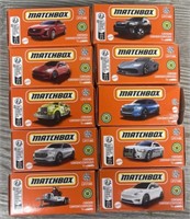 (10) Matchbox Cars
