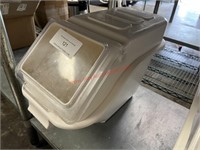 PLASTIC INGREDIENT BIN - NICE CONDITION