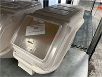 PLASTIC INGREDIENT BIN - NICE CONDITION