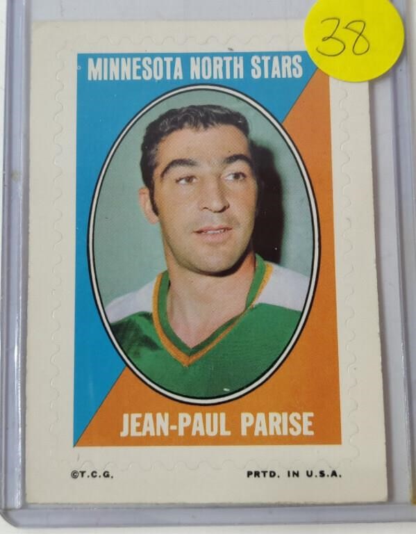 1970-71 Topps Jean-Paul Parise Card