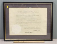 Richard Nixon Signed Presidential Appointment