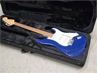 Squier Strat Electric Guitar by Fender Used Little