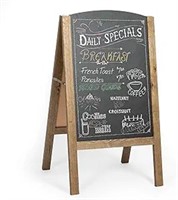 Ilyapa Wooden A-frame Sign With Rounded Top - 20