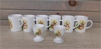 Vintage Laura Secord Coffee & Egg Cups