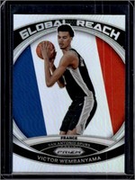 Victor Wembanyama Global Reach Silver Prizm