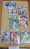 9 ASSORTED MLB BASEBALL CARD SUBSETS