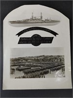 June 12, 1924 USS Mississippi San Pedro Cali Photo