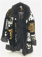 Ladies fur coat (medium) Faux fur